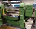 Walzwerk mixing mill mezcladora mezclador cilindros, melangeur cylindres Gummi rubber caoutchouc caucho Deguma 1-955-3.JPG