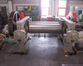 Walzwerk mixing mill mezcladora mezclador cilindros, melangeur cylindres Gummi rubber caoutchouc caucho Deguma 1-867-1.JPG