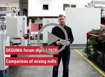 DEGUMA forum digital machine demonstration mixing mill