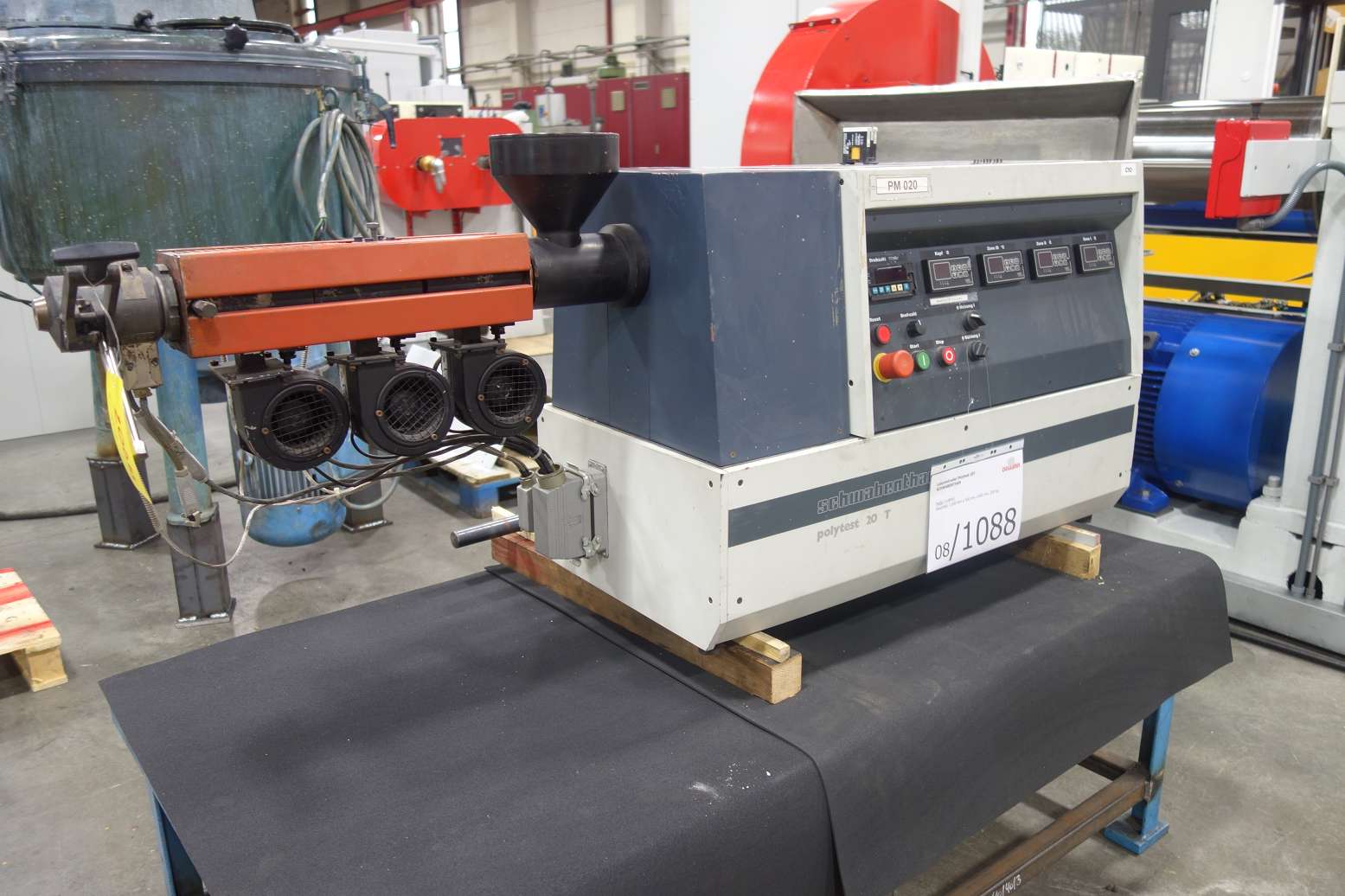 Laborextruder Polytest 20T - DEGUMA-SCHÜTZ GmbH